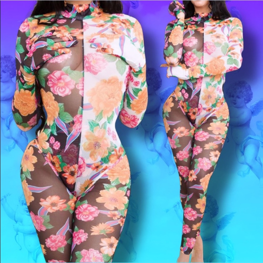 3pc. ColorBlock Blossom Flower Set - Picture 3 of 9